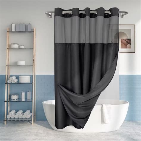 14 Unbelievable Black Shower Curtain for 2023 | CitizenSide