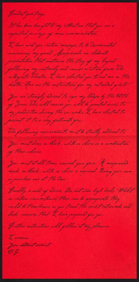 THE PHANTOM OF THE OPERA Returns to NYC in New Immersive Theater ...