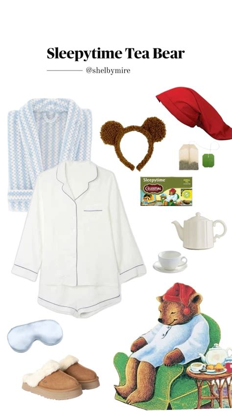 Sleepytime Tea Bear Halloween Costume Idea 2024 | Halloween costumes ...