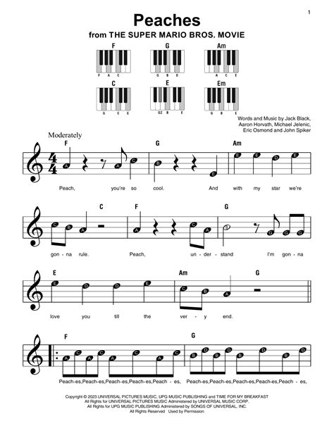 Mario Sheet Music Easy