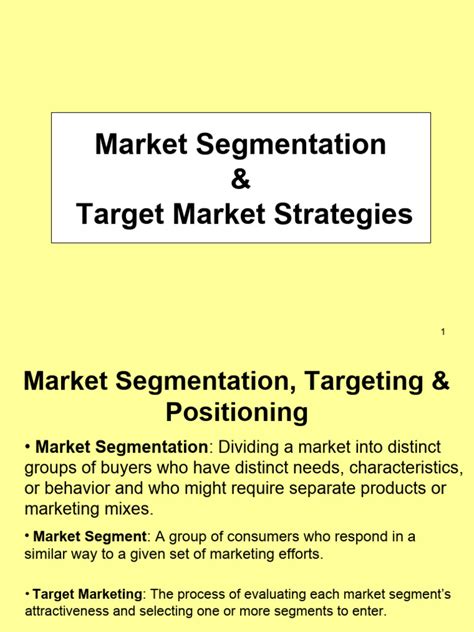 Target Market Strategy 的图像结果