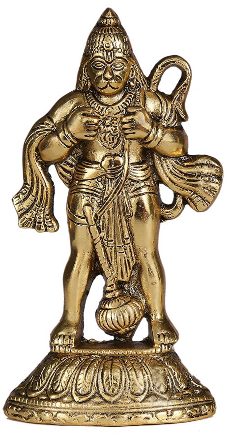 Buy Trendy Crafts Handmade Metal Hanuman Murti Statue Idol for Home ...