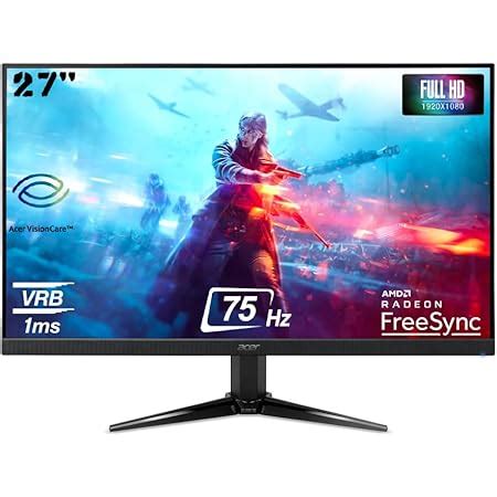 Acer 27-inch(68cm) 165 Hz 0.7 MS FHD Gaming Monitor with TN Panel 400 ...