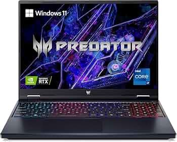 Acer Predator Helios Neo 16 Gaming Laptop 14th Gen Intel Core i7 ...