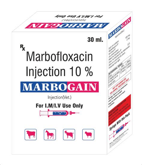 Marbofloxacin 10% Injection