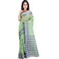 Buy RAJ SAREE HOUSE Women's Pure Cotton Tant Handloom Saree without ...