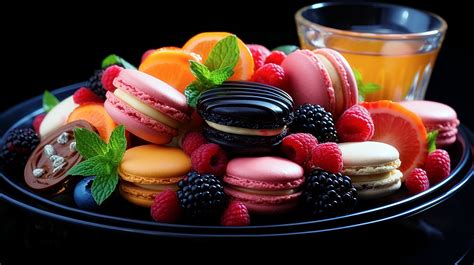 French Macaron Lunch Treats Free Stock Photo - Public Domain Pictures