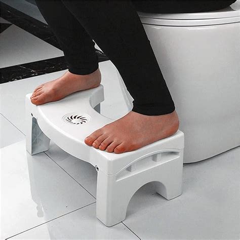 SVK DREAM Folding Squatting Toilet Stool Plastic Non-Slip Foldable ...