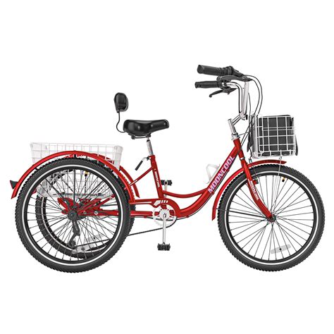 MOONCOOL Adult Tricycle 7 Speed, Three Wheel Bikes India | Ubuy