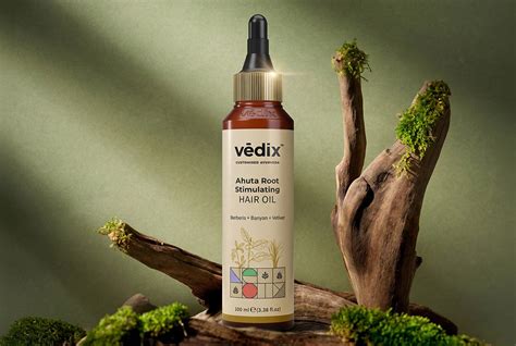 Buy Vedix Ahuta Root Strengthening Hair Oil (Berberis + Banyan) Online