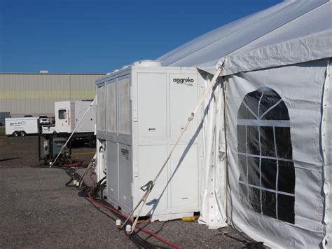 Heated Tent Rental | Air-Conditioned Tent Rental