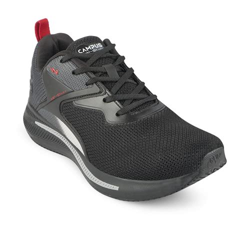 Buy Campus Men's Camp FIRESTAR Running Shoes BLK/D.Gry - 6UK/India at ...