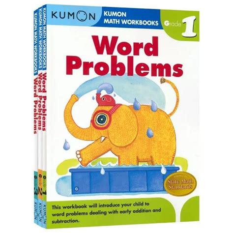 KUMON | Kumon - Math Workbook - Word Problems (Grade 1-3) 英文數學練習｜平行進口 ...