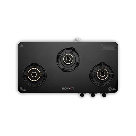 BLOWHOT Premium Design Sapphire 3 Burner Manual Slimmest Gas Stove ...