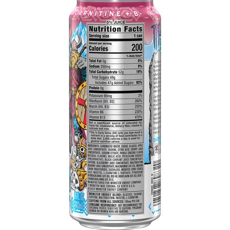 Monster Energy Juice, Viking Berry (16 fl oz) Delivery or Pickup Near ...