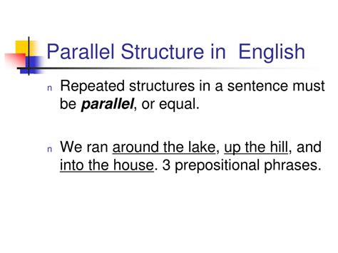 Image result for Parallel Structure English