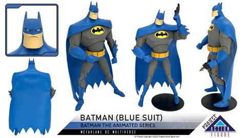 McFarlane Batman the Animated Series Blue Suit – Project Action Figure