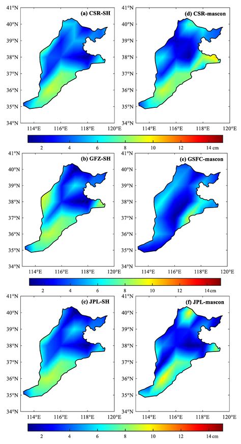 Comparison of GRACE/GRACE-FO Spherical Harmonic Coefficient and Mascon ...