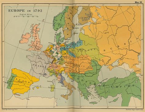 1800S Map Of Europe - Tourist Map