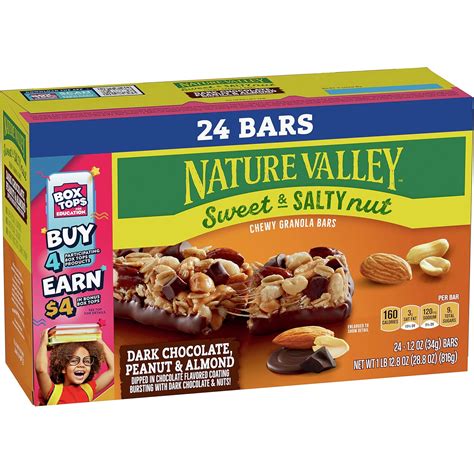Amazon.com: Nature Valley Chewy Granola Bars, Dark Chocolate Peanut ...