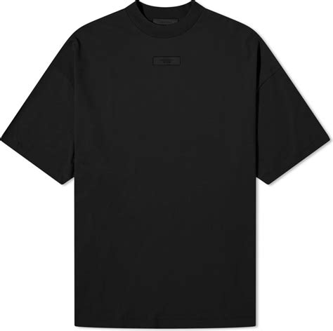 Fear of God Essentials T-shirt - Jet Black • Price