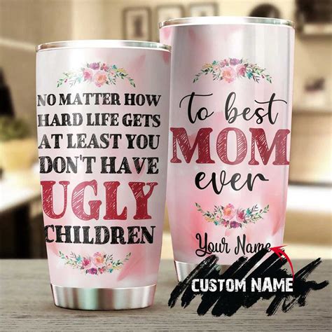Personalized Mother's Day Gift Tumbler - Custom Gift For Mother's Day ...
