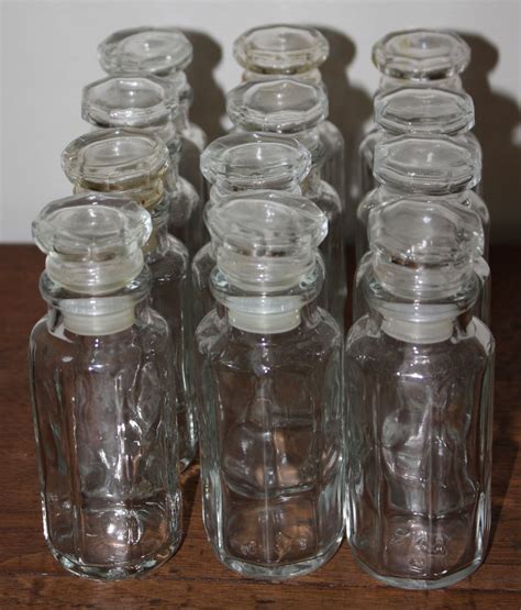 Vintage Green Glass Spice Jars at Victoria Gregory blog