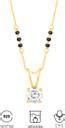GIVA 925 Silver Golden Forever Moments Mangalsutra|Lifetime Plating|6 ...