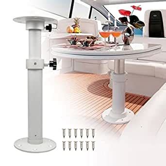 CNQLIS Adjustable Table Pedestal Detachable Table Base Stand Leg Base ...