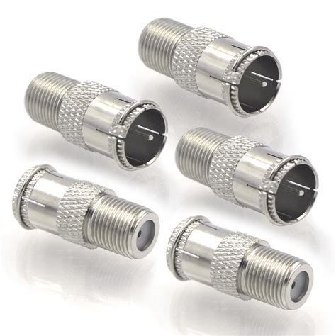 Snapklik.com : Coaxial Cable Quick Connector, Quick Push On Male To F ...