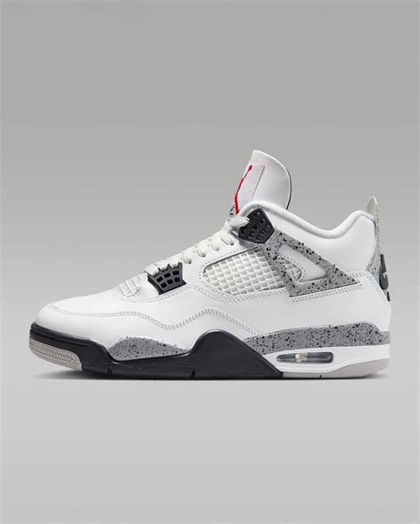 Air Jordan 4 Retro 'White Cement' Men's Shoes. Nike PH