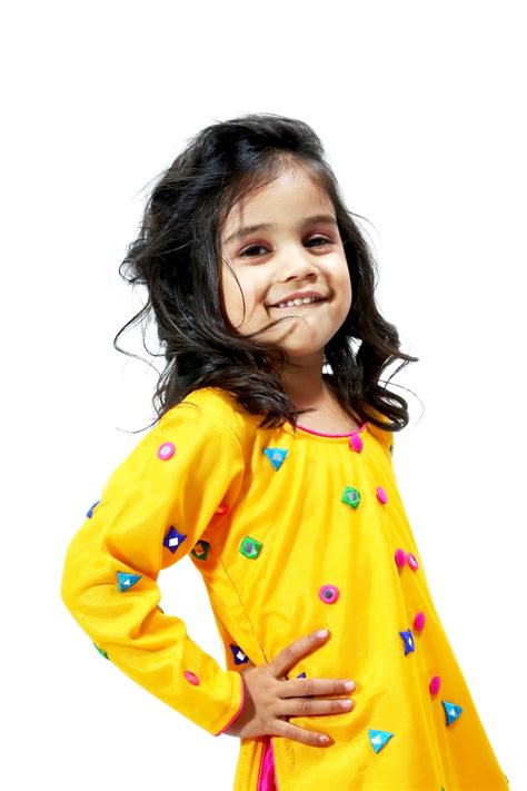 Little Girl Mango Yellow Kurta and Stylish Palazzo | Indian Wear Dress