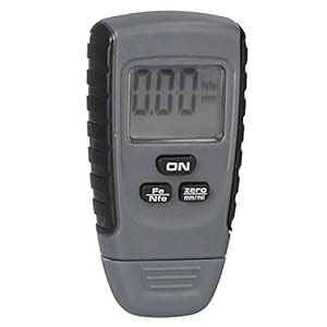 CLAPON Thickness Gauge, Paint Coating Thickness Tester Portable with ...