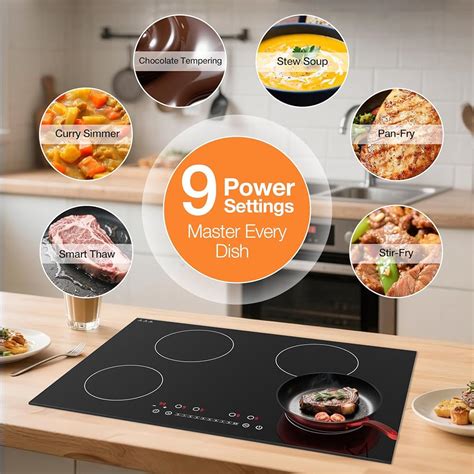 ANHANE 6400w Induction Cooktop: 30 Inch Electric Stove with India | Ubuy