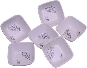 CARNIVAL Melamine Serving Bowl Square Lito(918)Serving Bowl/Veg Bowl ...