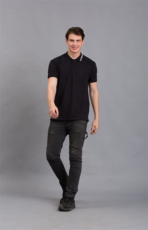 Concealed Placket Polo: Timeless Elegance | Black – OFU Lifestyle