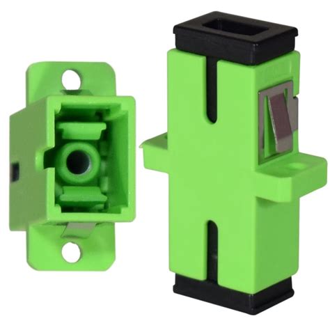 Optik Vision Gold Fiber Adapter SC/APC Optic Connector Single Mode ...