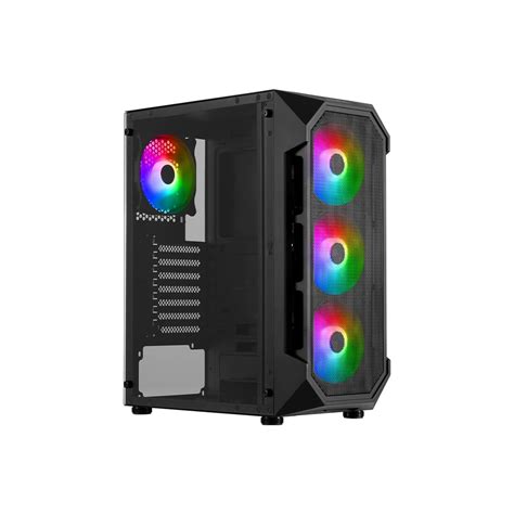 Buy GAMDIAS ATX Mid Tower Gaming Computer PC Case with Side Tempered ...