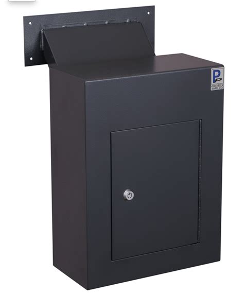 Adjustable Through the Wall Locking Drop Box