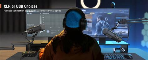 Fifine AmpliTank Tank3 XLR/USB Microphone Podcast, Studio Dynamic ...