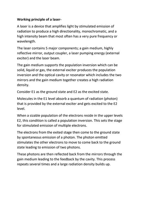 Image result for Ruby Laser Working Principle