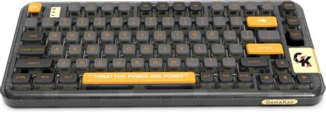 Buy GK GAMAKAY GK75 75% RGB Gasket Mechanical Keyboard, Bluetooth/USB-C ...