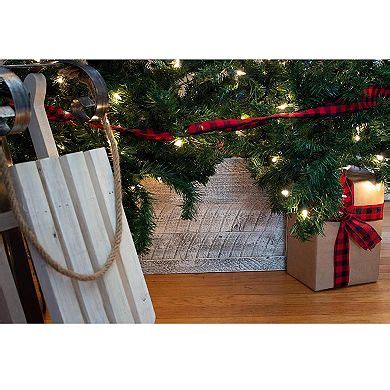 Rustic Farmhouse 27" x 14.5" Reclaimed Wooden Christmas Tree Box Collar
