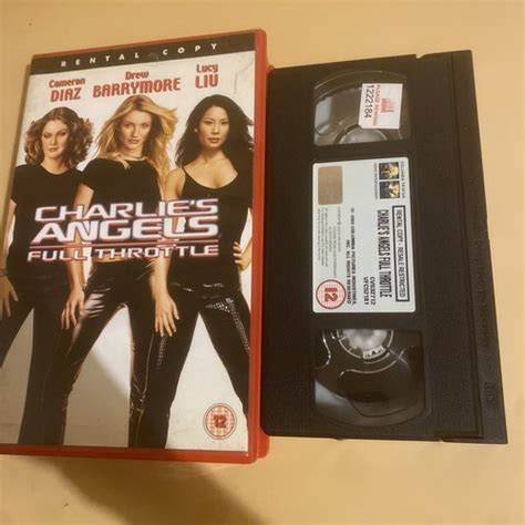 Charlies Angels Full Throttle VHS Video Big Box Ex | Ubuy India