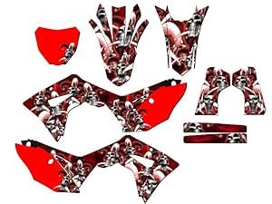 2019-2020 CRF 450 RX Jester Red Senge Graphics Complete Kit Compatible ...