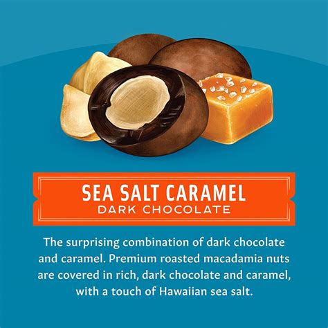 Mauna Loa Dark Chocolate Sea Salt Caramel Macadamia Nuts - 8 oz Bag ...