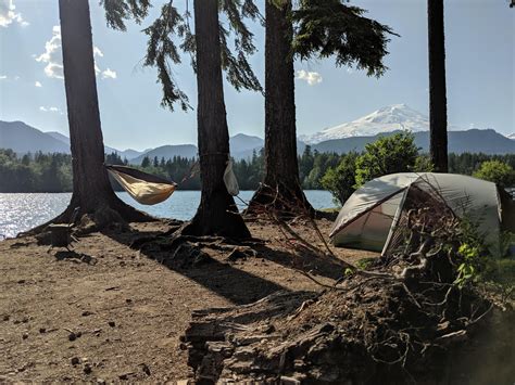 Anderson Point Baker Lake WA, Hike in or Boat in only : r/camping