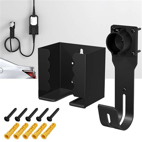 SAE J1772 J-Hook Plug EV Charger Box Holder with Cable Organizer – DAIER