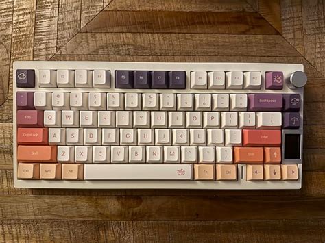 YMDK 143 Smoke Cloud Keycaps Dye-Sub Thick PBT Cherry Profile Key caps ...