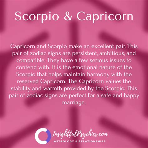 Zodiac signs compatibility scorpio and capricorn 60 photos ...